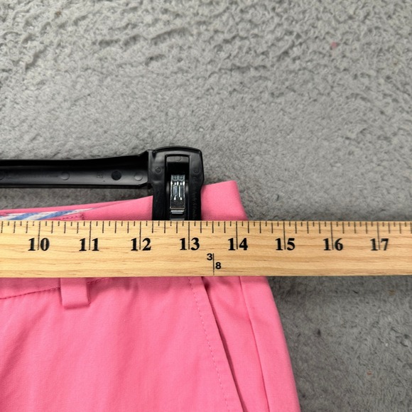 Vineyard Vines Mens Khaki Pants 28X32 Pink Flat Front Straight Leg Pocket Cotton - Picture 7 of 9